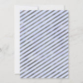 Blauwe baby het is koud buiten de Uitnodiging van  (Achterkant)