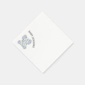 Blauwe Baby olifant Servet (Hoek)