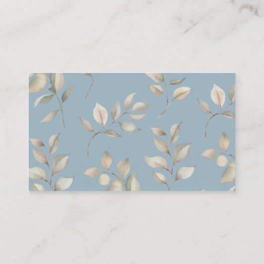 Blauwe Baby Schoenen Luier Raffle Behuizing Kaart (Achterkant)