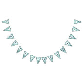 Blauwe Baby shower banner (Alle)