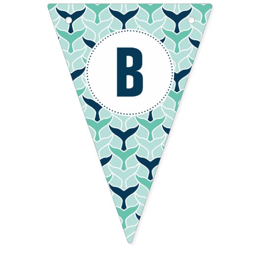 Blauwe Baby shower banner (Derde vlag)