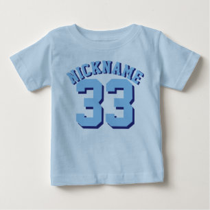 Blauwe Baby   Sporttrui ontwerp