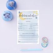 Blauwe Baby voorspelt een Kaart (Enkel)