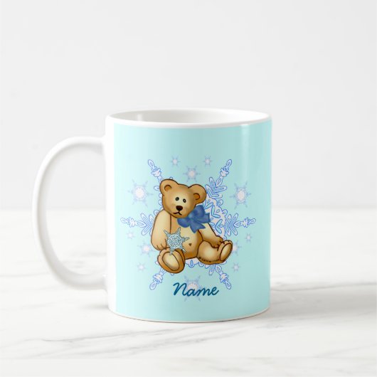 Blauwe Babybeer Koffiemok (Links)