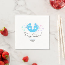 Blauwe Babyvoetjes Kleine Teentjes 