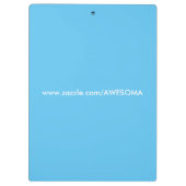 BLAUWE BADEN KLEMBORD (Achterkant)