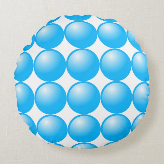 BLAUWE BADEN ROND KUSSEN (Voorkant)