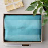 Blauwe bakstenen muur tissuepapier (Geschenk)