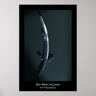 Blauwe Balde van Coriolis uit de Magische Armory Poster