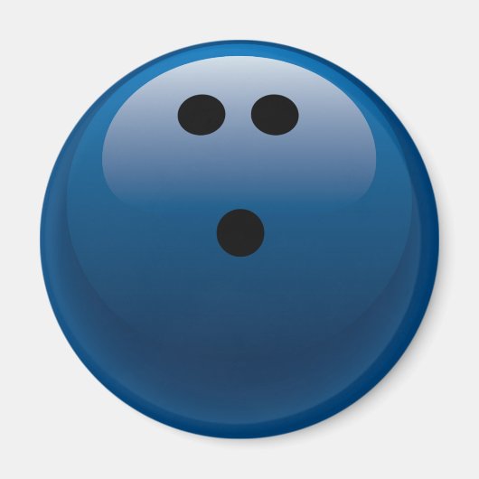 BLAUWE BALK MAGNEET (Voorkant)