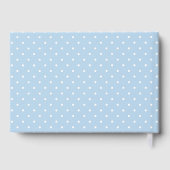 Blauwe ballon, eucalyptus, groen, eerste verjaarda gastenboek (Achterkant)