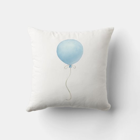 Blauwe ballon kussen (Achterkant)