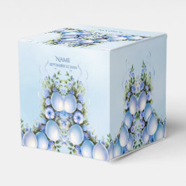 Blauwe ballonnen Favor Box Bedankdoosjes