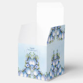Blauwe ballonnen Favor Box Bedankdoosjes (Geopend)
