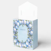 Blauwe ballonnen Favor Box Bedankdoosjes (Geopend)