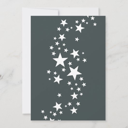 Blauwe ballonnen jongen 2 verjaardag kaart (Achterkant)