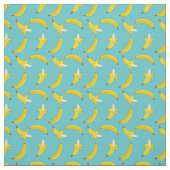 Blauwe banaan stof (Swatch)