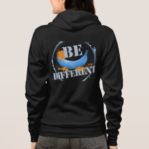 Blauwe bananenspiegel is anders hoodie