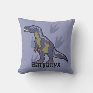 Blauwe Baryonyx Kussen