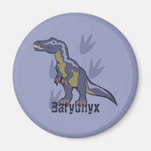 Blauwe Baryonyx Magneet