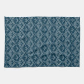 Blauwe Batty keukenhanddoek (Horizontaal)