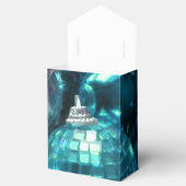 Blauwe Baubles Bedankdoosjes (Geopend)