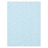 Blauwe Beer Birthday Party Tafelkleed (Voorkant)