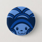 Blauwe Beer Button (Voorkant)