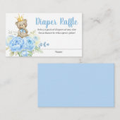 Blauwe Beer luierspoeling Informatiekaartje (Voorkant / Achterkant)