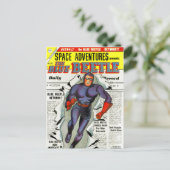 Blauwe Beetle Comic Book Superheld Briefkaart (Staand voorkant)
