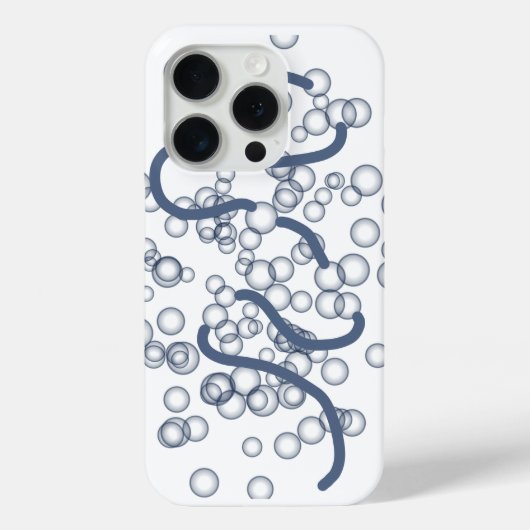 Blauwe bel Case-Mate iPhone case (Achterkant)