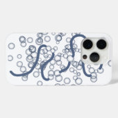 Blauwe bel Case-Mate iPhone case (Achterkant (horizontaal))