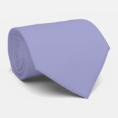 Blauwe bel (effen kleur)  stropdas (Opgerold)