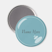 Blauwe bel magneet (Voorkant / Achterkant)