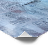 Blauwe Bel Perfect Poster (Hoek)