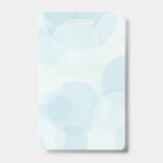 Blauwe Bellen Badge (Voorzijde)