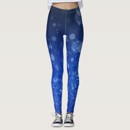 Blauwe Bellen Leggings