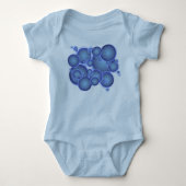 blauwe bellen romper (Voorkant)