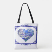 Blauwe belletjes Tas twee (Achterkant)