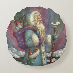 BLAUWE BELSNICKLE, NOORDELIJKE LICHTEN EN PENGUINE ROND KUSSEN