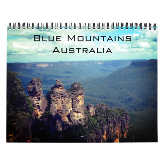 blauwe bergen 2026 kalender (Hoes)