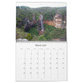 blauwe bergen 2027 kalender (Mar 2027)