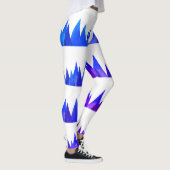Blauwe bergen, Abstracte Leggings (Rechts)