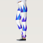 Blauwe bergen, Abstracte Leggings (Links)