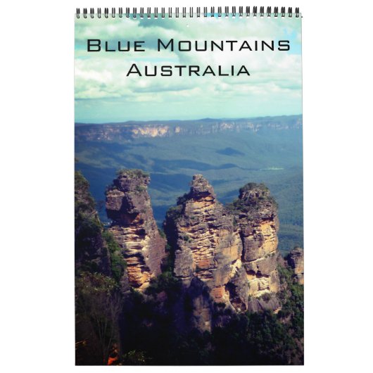 Blauwe Bergen Australië Kalender (Hoes)