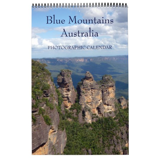 Blauwe Bergen Australië Kalender (Hoes)