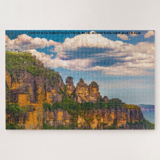 Blauwe Bergen Australië Legpuzzel (Horizontaal)