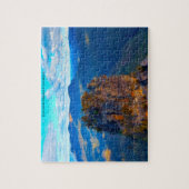 Blauwe bergen Australië Legpuzzel (Verticaal)