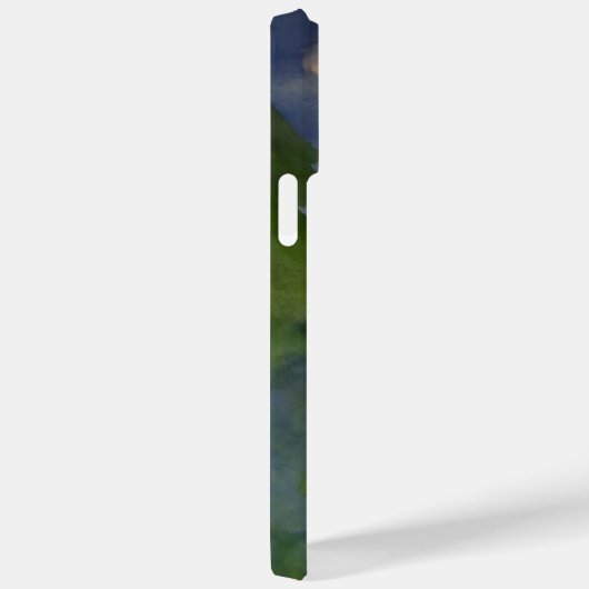 Blauwe bergen Case-Mate iPhone case (Achterkant / Rechts)