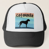 Blauwe bergen Catahoula Trucker Pet (Voorkant)